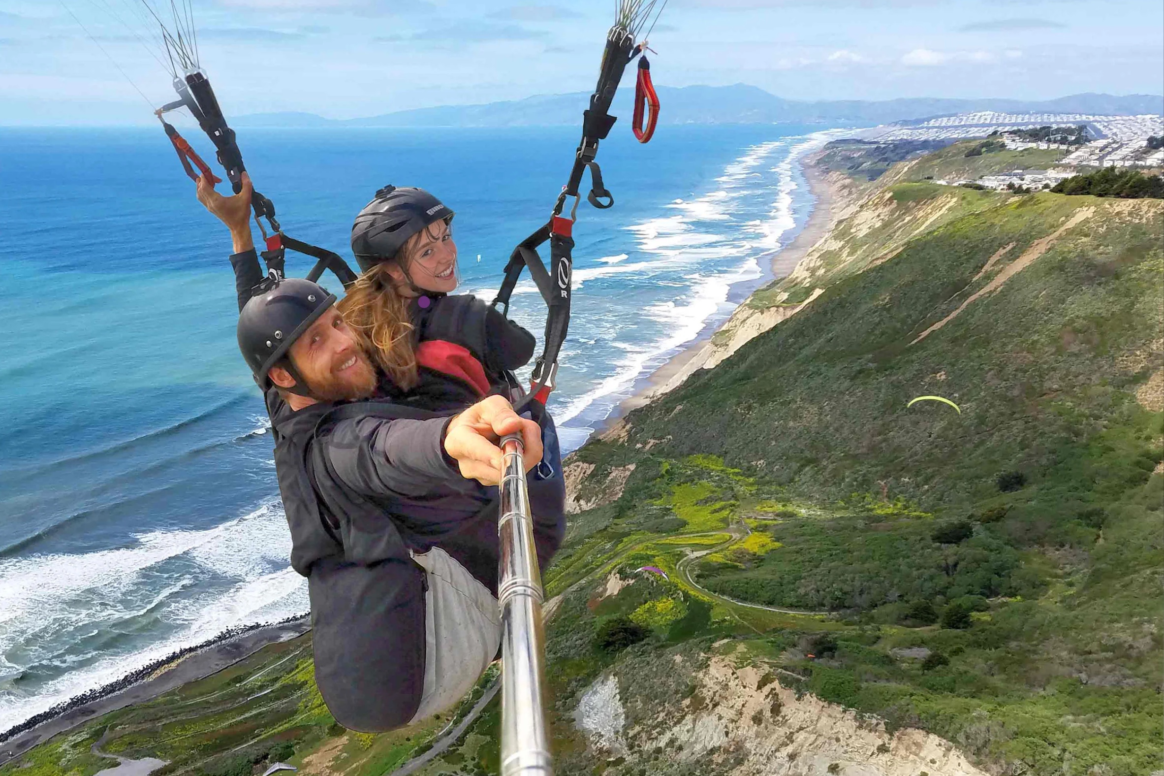Tandem Paragliding Flight