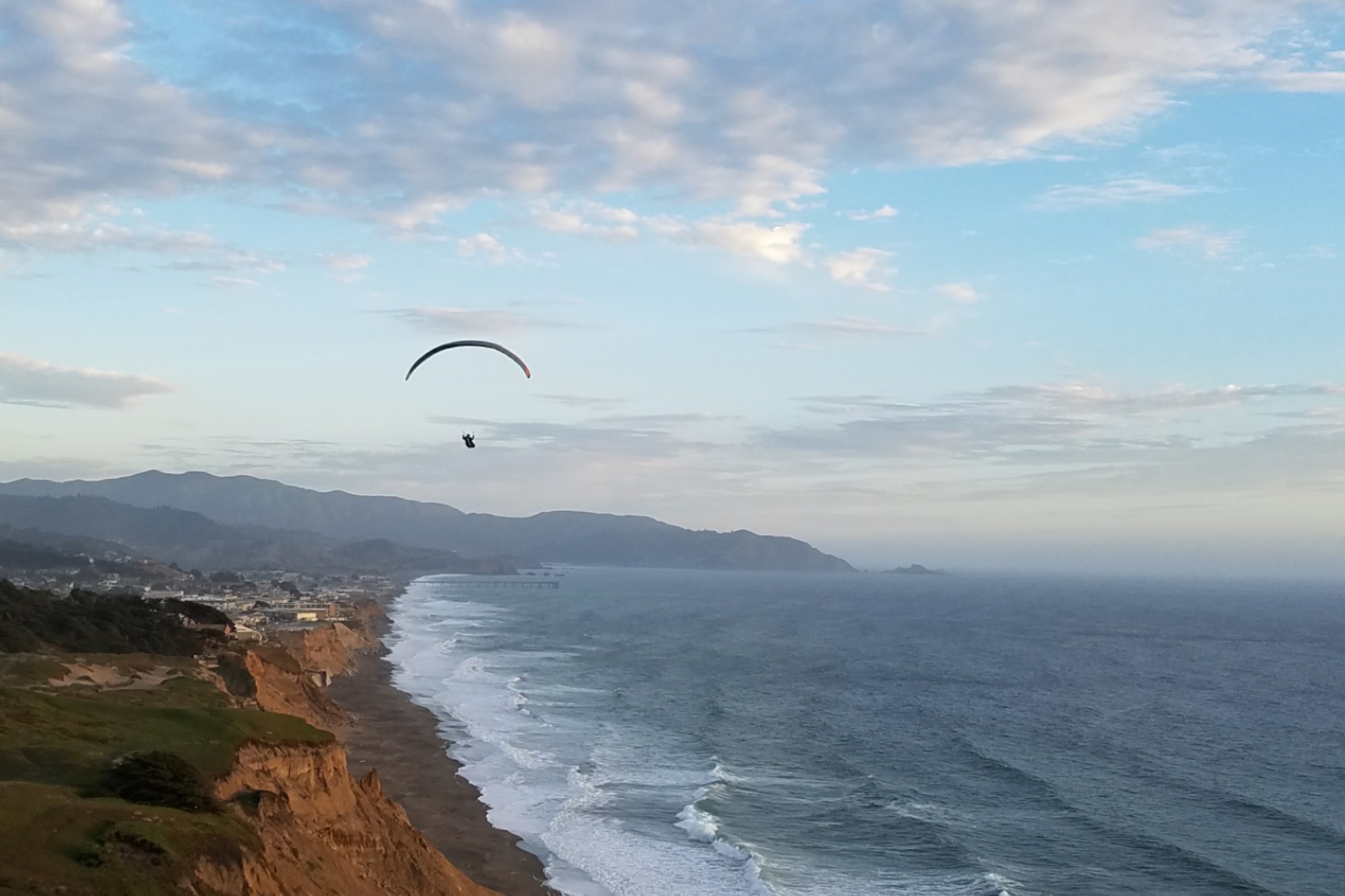 Tandem Paragliding Flight