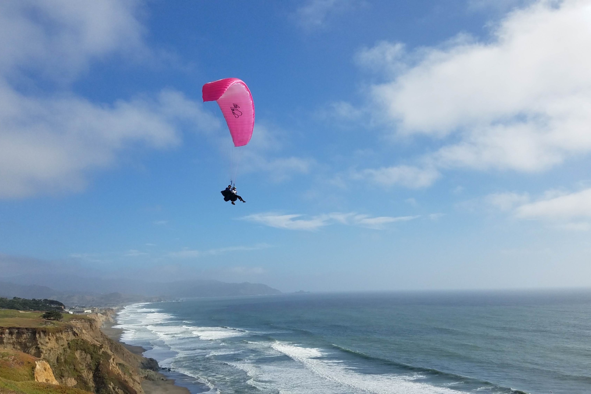 Tandem Paragliding Flight