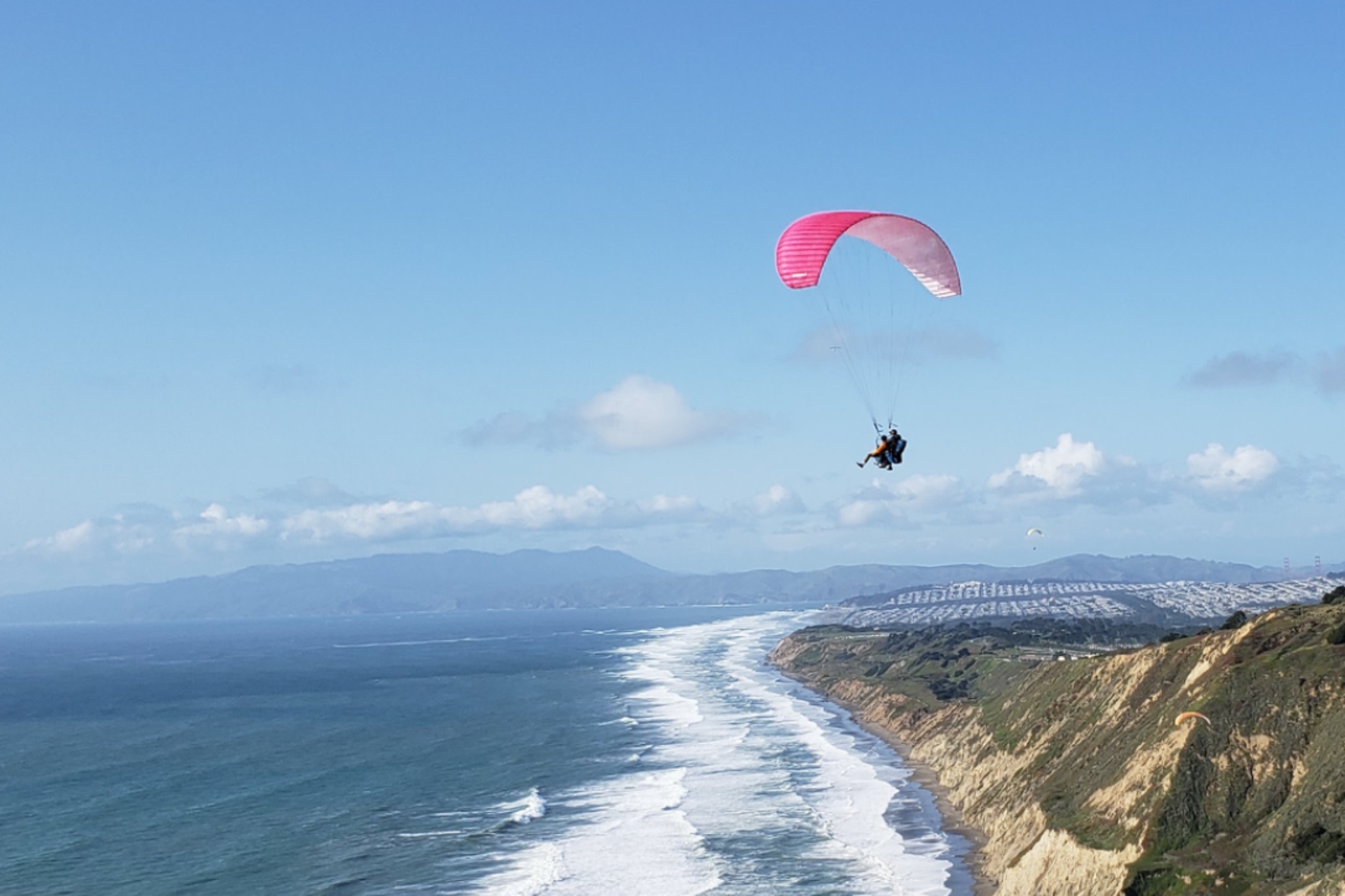Tandem Paragliding Flight