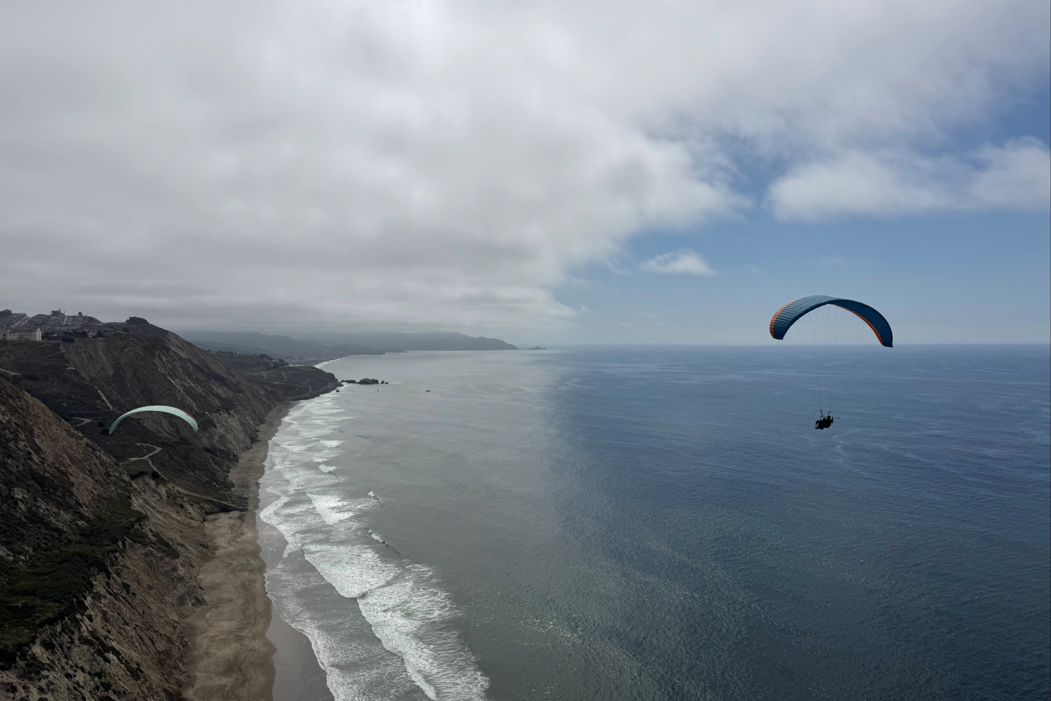 Tandem Paragliding Flight
