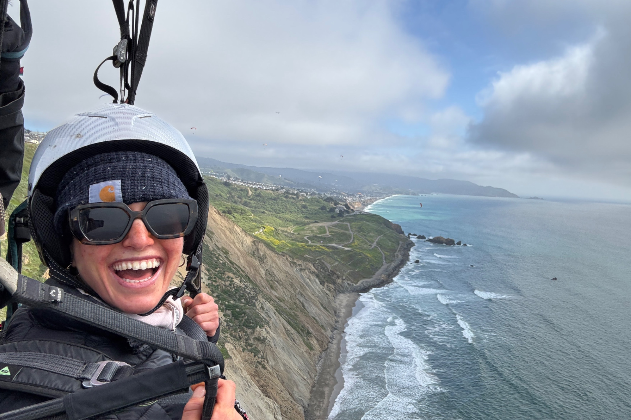 Tandem Paragliding Flight