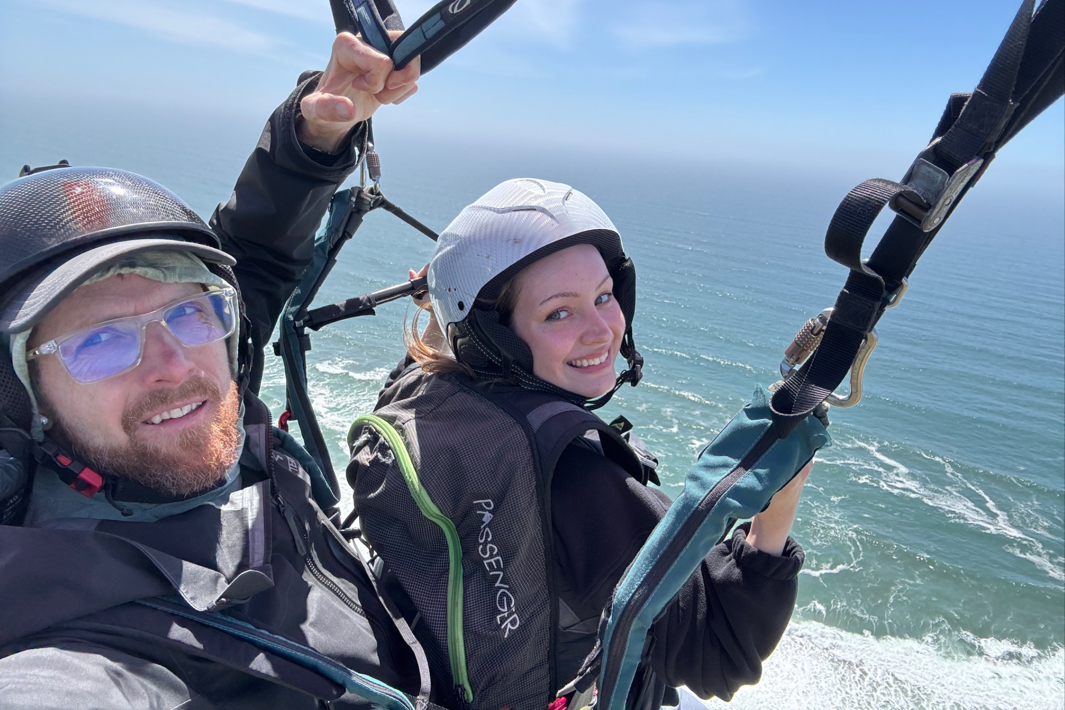 Tandem Paragliding Flight