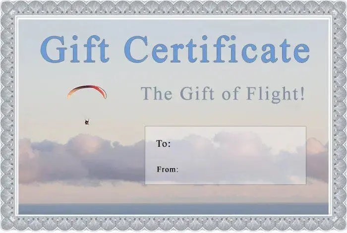 Gift Certificate​s